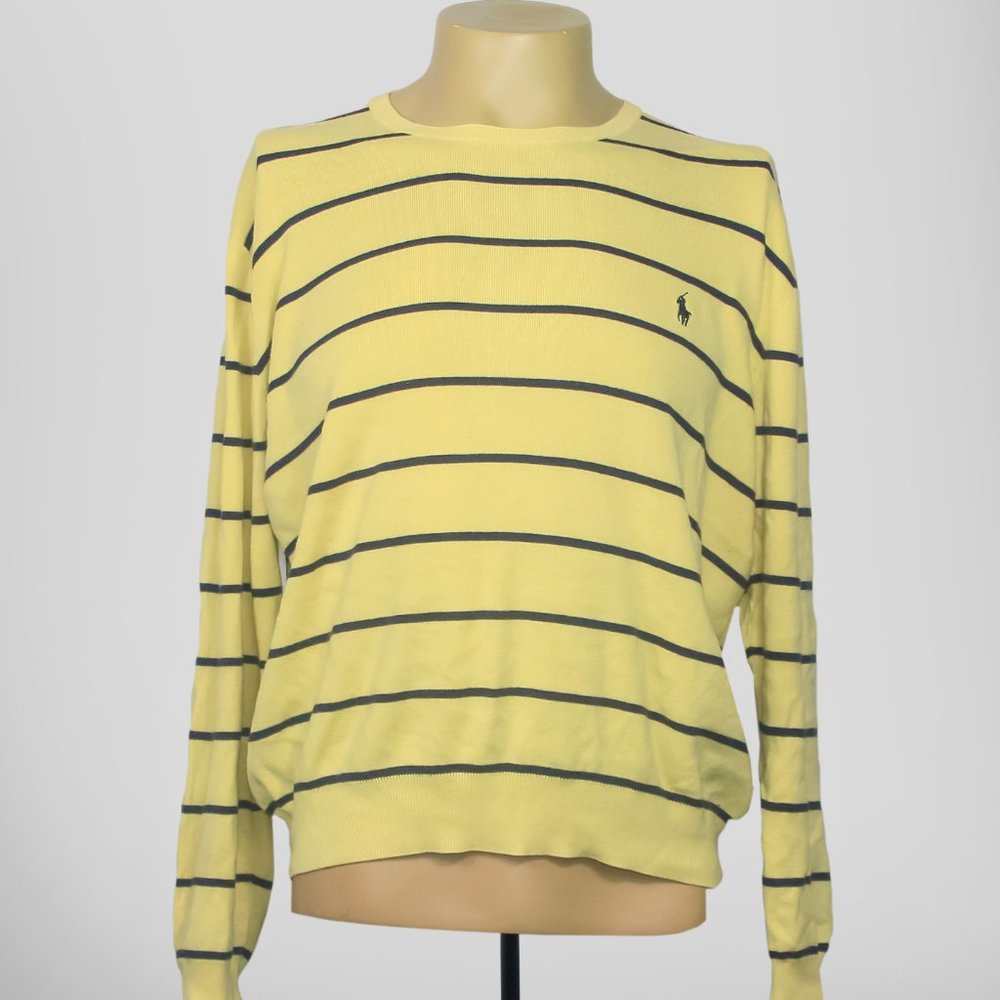 Polo by Ralph Lauren Men's Large Yellow Sweater